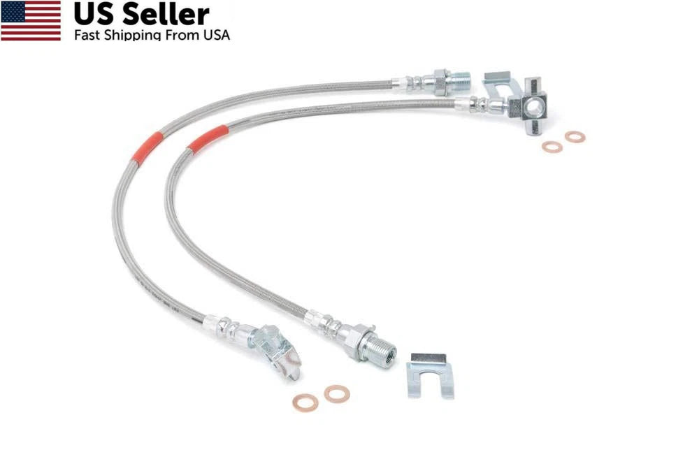 Front Stainless Brake Lines for Chevrolet C/K 1971–1987