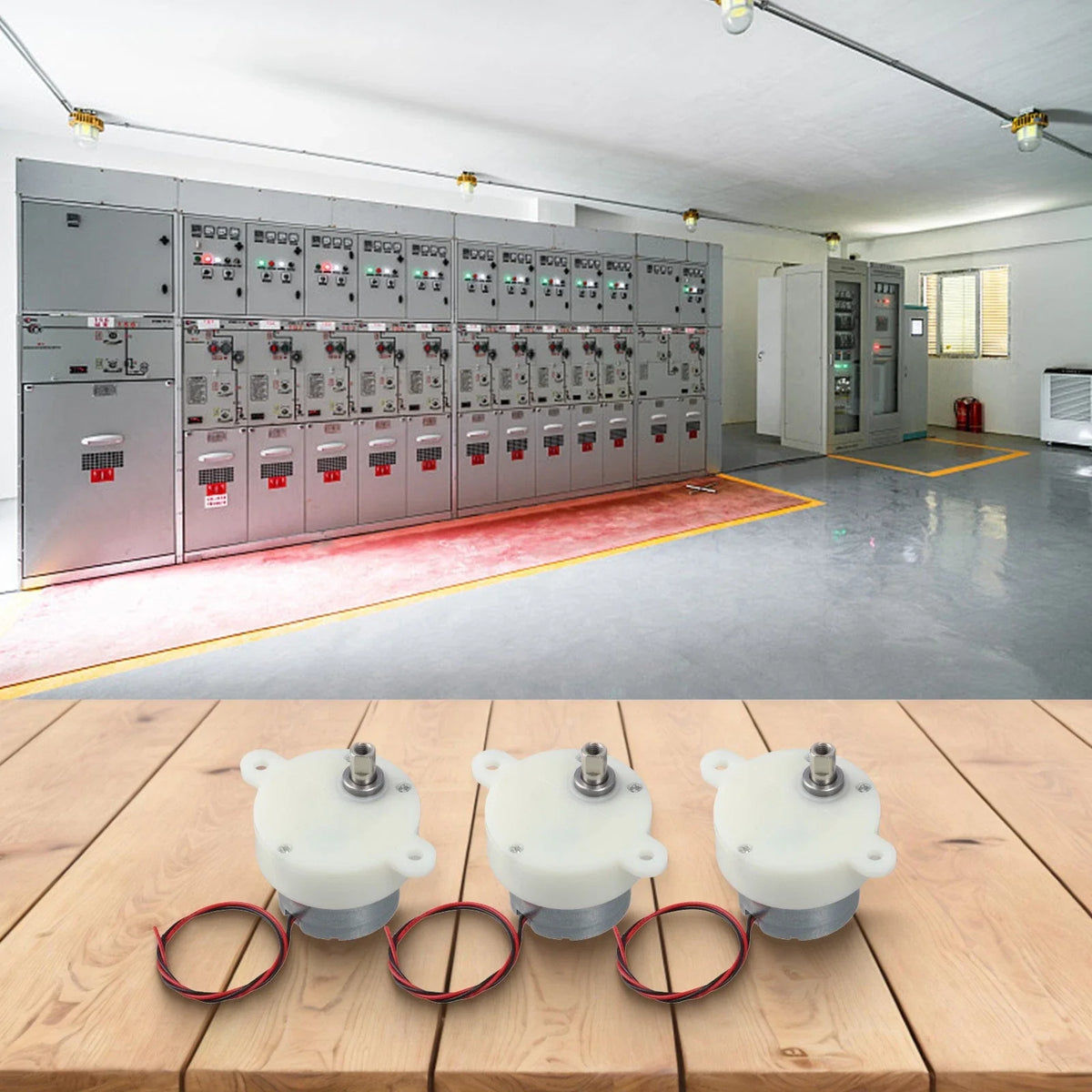 Rotary Speed Motor Set 5RPM DC 6V for Alarm Systems
