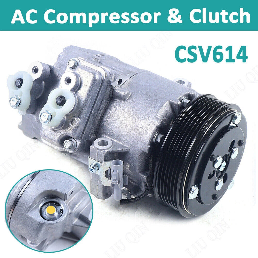 A/C Compressor with Clutch for Suzuki Grand Vitara, Kizashi (2008–2013) - 95200-76KA0, 95200-76KA1, 95201-76KA0