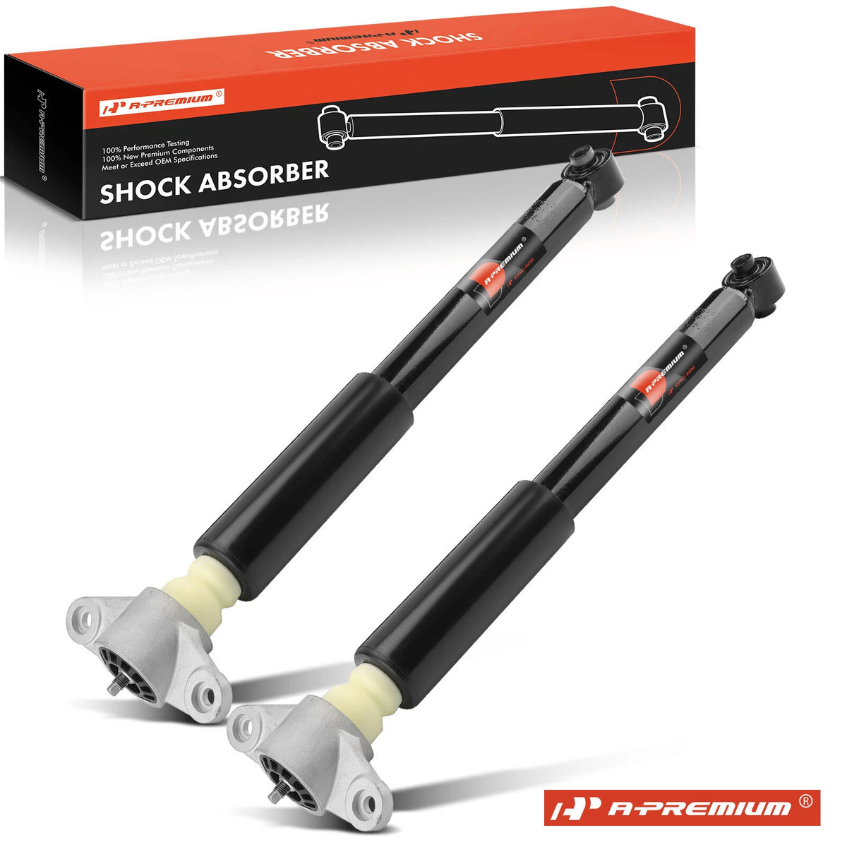2X Rear Shock Absorber for Kia Forte GT (2020–2024) 8346741