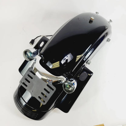Rear Fender with Light for Harley Davidson Touring Road Street Glide (2009–2023)
