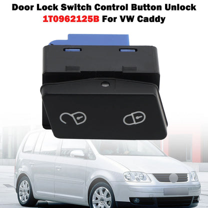 Door Lock Switch Control Button for VW Caddy (1T0962125, 1T0962125B)