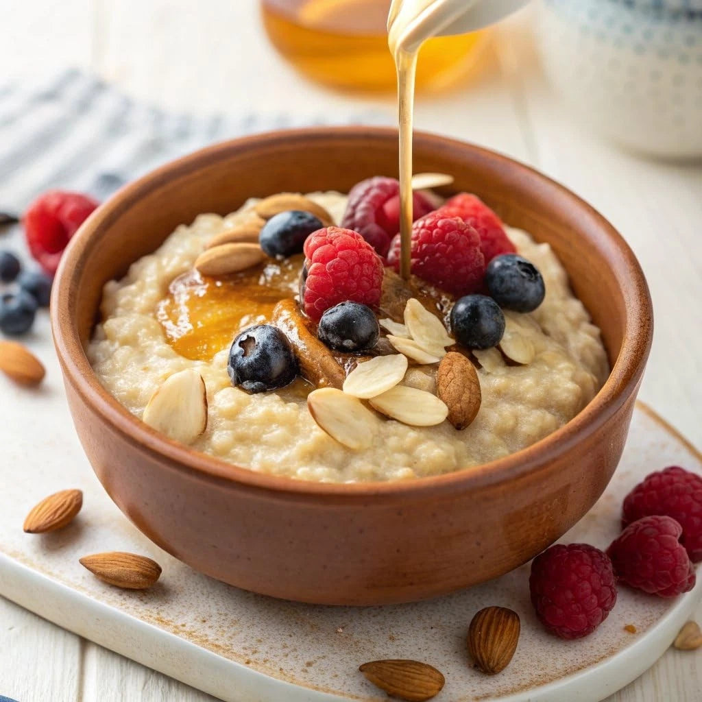 Set of 4 Gluten Free Organic Steel Cut Oats 24oz