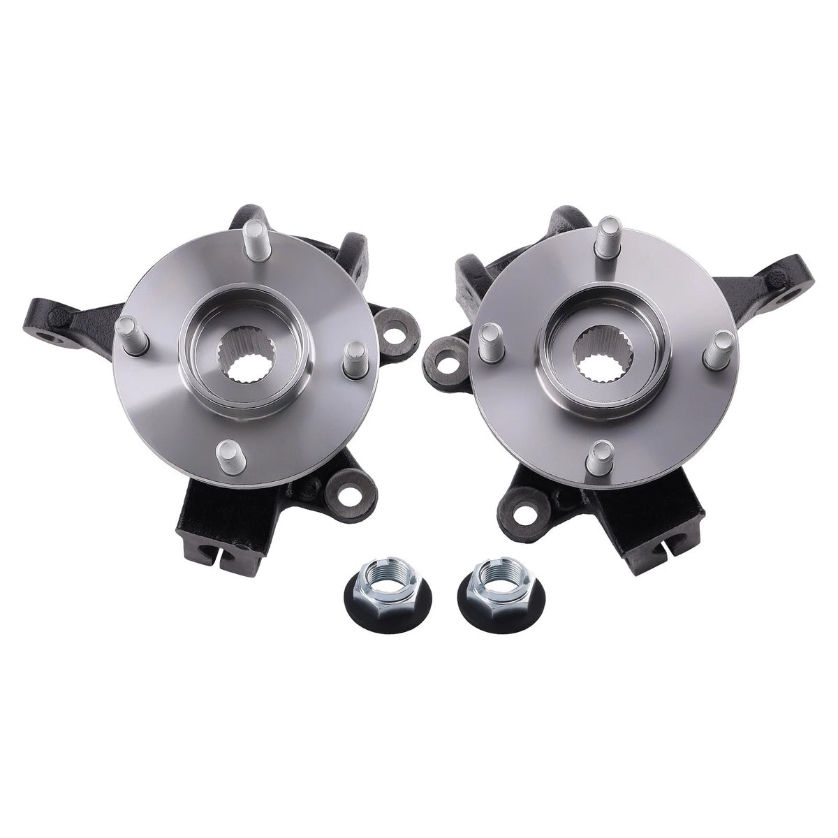 Steering Knuckle Wheel Hub Assembly for Ford Focus (2006–2011) 6S4Z-1215-B, 58DAPQ