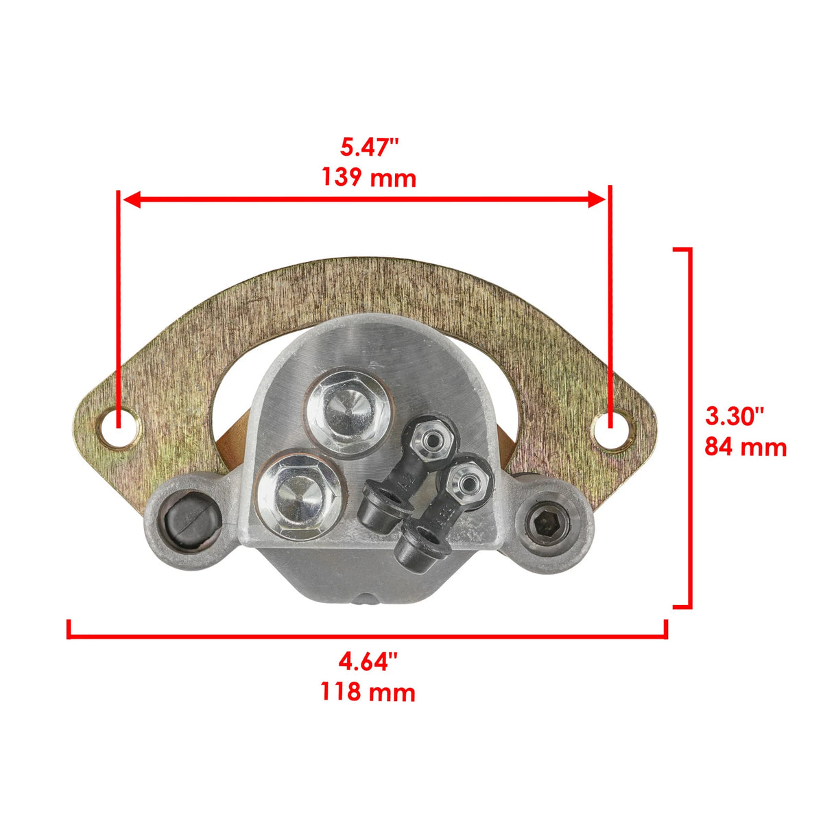 Set of 2 Brake Calipers with Pads for Polaris (1911458, 1911459) MP2315CR220SU
