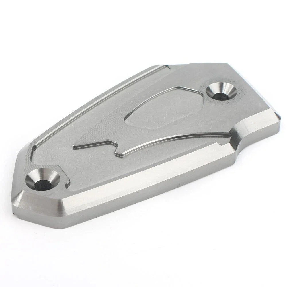 Titanium Front Brake Fluid Reservoir Tank Cap for Kawasaki ER6N Z650 Z900 (2017–2023)