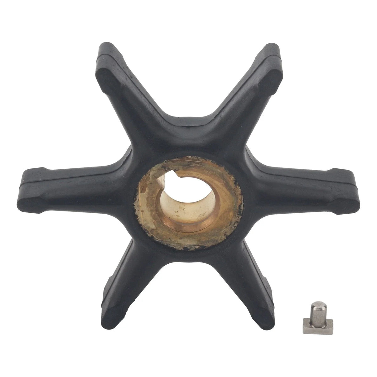 Water Pump Impeller & Key for Evinrude Johnson 6HP (1965–1977) 277181