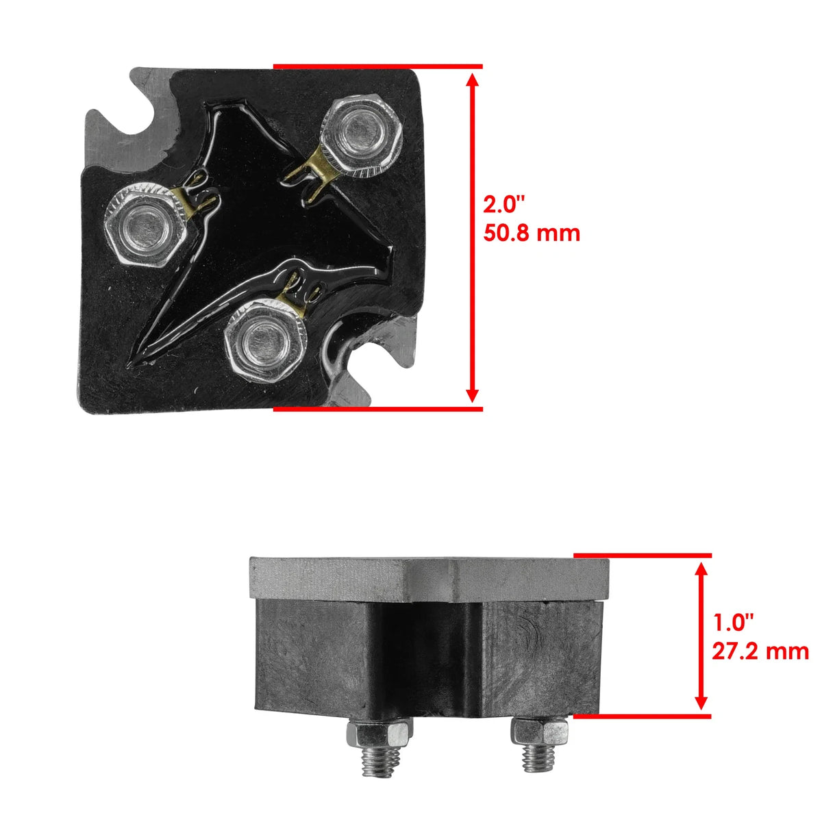 Rectifier for Mercury Marine Outboard 65Hp (1972–1976)