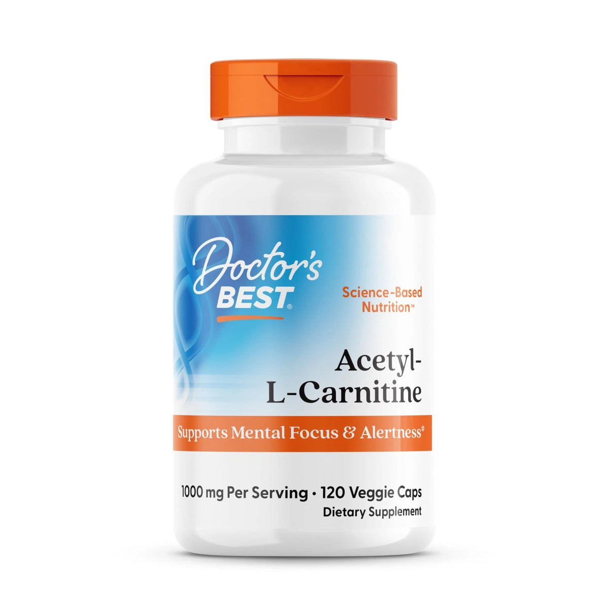 Acetyl-L-Carnitine 1000 mg for Doctors Best (120 Count)