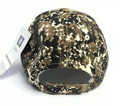 Digital Camo Hat Cap for Chevy Performance Black Bowtie Emblem Logo (One Size)