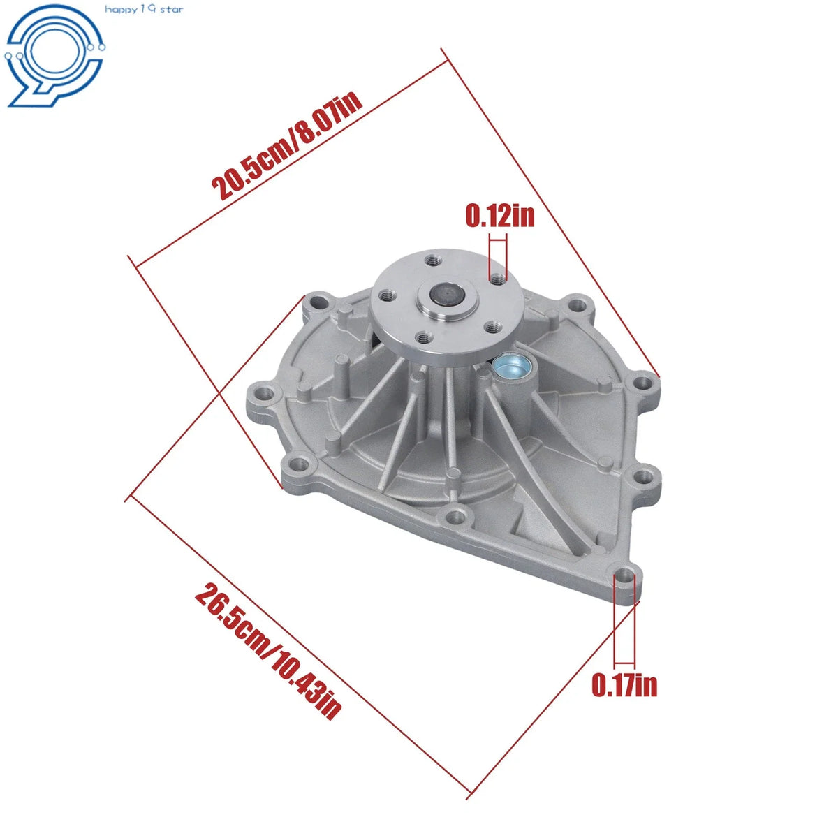 Water Pump for Detroit Diesel DD15 DD13 DD16 (2008–2023)