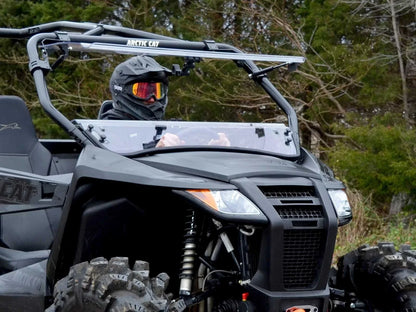 Scratch Resistant Flip Windshield for Arctic Cat Wildcat Trail Sport (2014–2023)