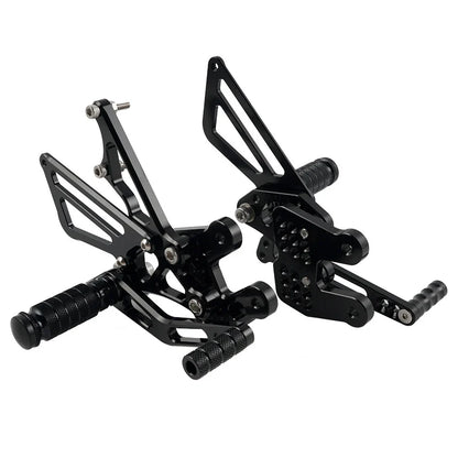 Adjustable Rearsets Foot Pegs Control Kit for Suzuki GSXR1000 (2007–2008)