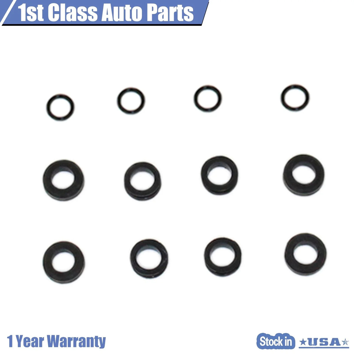 Set of 4 Fuel Injector O-Ring Kit for Mazda Miata (1999–2005) 8574-13-253