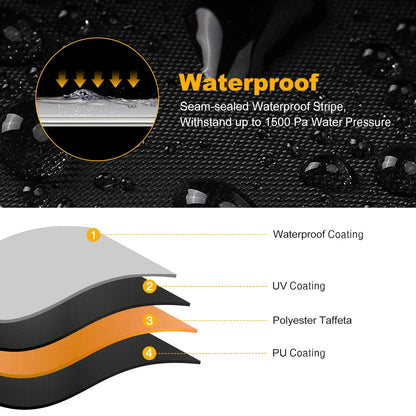 XL Waterproof ATV Cover for Honda, Kawasaki, Suzuki, Yamaha, Polaris