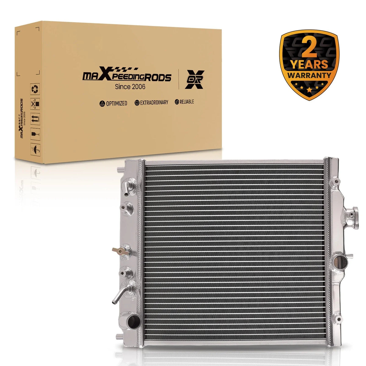 Aluminum Engine Radiator for Honda Civic (1992–2000) CU1290 3 Row Downflow