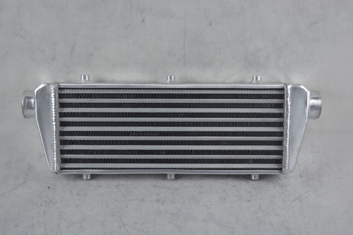 Universal Aluminum Front Mount Turbo Intercooler 23X8.3X2.7" 2.25" I&O