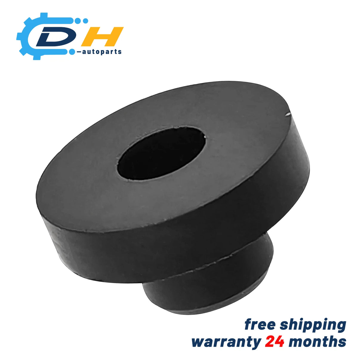 Black Tank Grommet Bushing 2X for SeaDoo CanAm (707800347, 293720002)