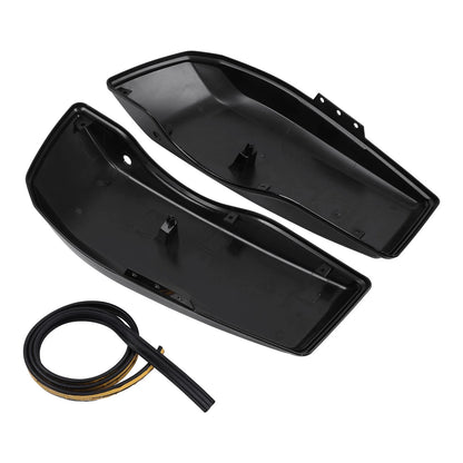 Vivid Black Hard Saddlebag Lids for Harley CVO Road Street Glide (2023–2025)