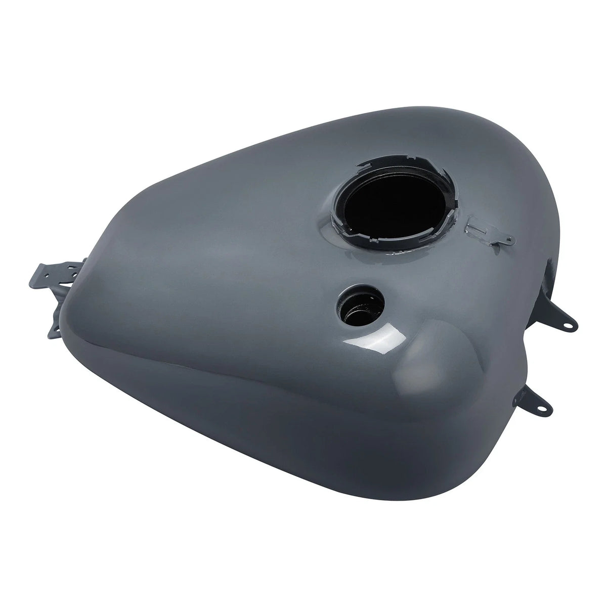 6gal Gas Fuel Tank for Harley CVO Electra Street Glide (2008–Present) Gunship Gray
