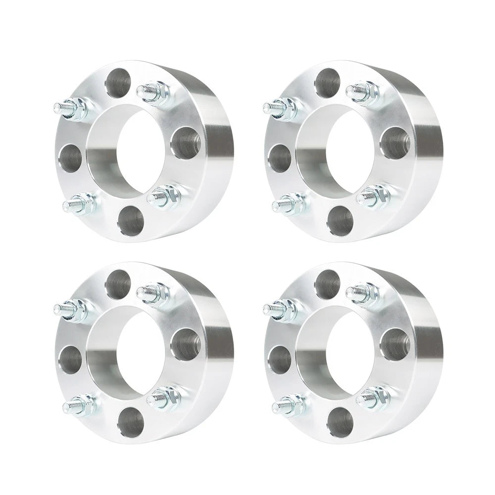 Set of 4 Wheel Spacers for Honda Rincon 680 (2003–2006) 2" 4x110 74mm M10x1.25 Silver