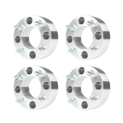Set of 4 Wheel Spacers for Honda Rincon 680 (2003–2006) 2" 4x110 74mm M10x1.25 Silver