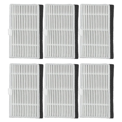 Set of 6 Washable Filters for Honor Choice Robot Cleaner M1