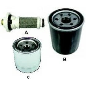 Oil Filter for Mercury 25, 30, 40, 50, 75, 90hp (S18-7914, 35-822626Q2)