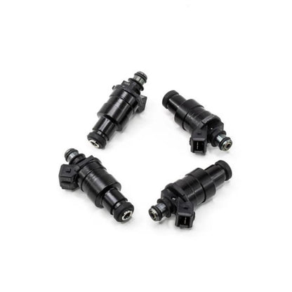Set of 4 DeatschWerks 1200cc Injectors for Mitsubishi Eclipse (1995–1999) TLX-dwk42M-02-1200-4-CL360A70