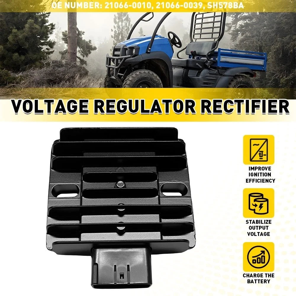 Regulator Rectifier for Kawasaki Mule 600 610 SX (2005–2018) 21066-0010 21066-0039
