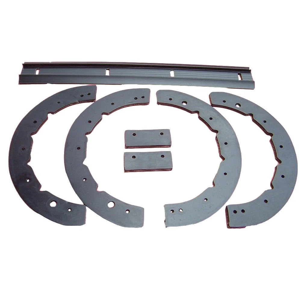 Set of 6 Snow Blower Paddles w/ Scraper Bar for MTD (Replaces 15687)