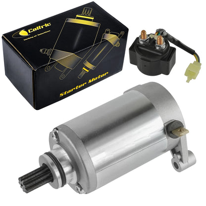 Starter with Relay Solenoid for Hyosung GV125 GV250 (2000–2001) 19627AA2002, 31100HG5100, 31800HG5100