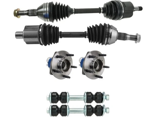 Set of 2 Axle Wheel Hub Sway Bar Link Kit for Buick Lucerne (2009–2011) 98584NHTN