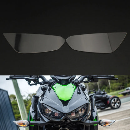 Front Headlight Lens Guard Protector for Kawasaki Z1000 Z1000R (2014–2021)