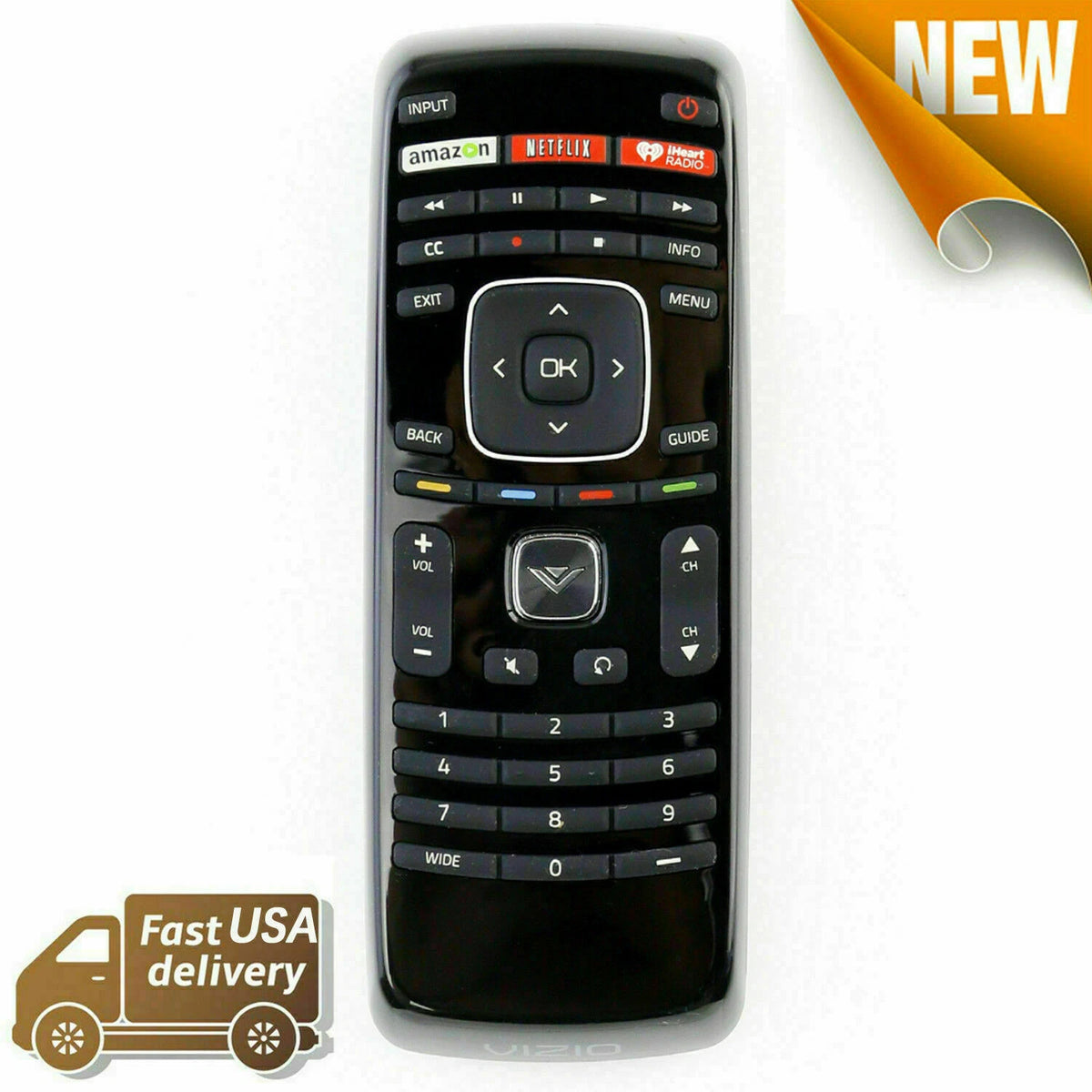 XRT112 Remote Control for Vizio Smart TV (2010–2023)