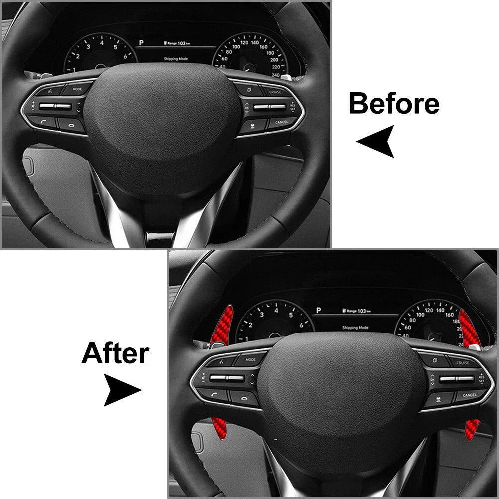 Steering Wheel Shift Paddle Extension for Hyundai LAFESTA IX35 PALISADE (2019–2023)