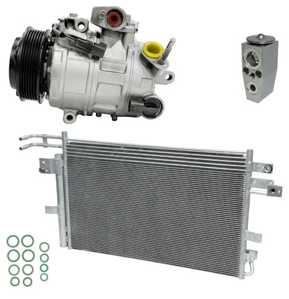 A/C Compressor Kit with Condenser for Lincoln MKS 3.7L V6 (2016)