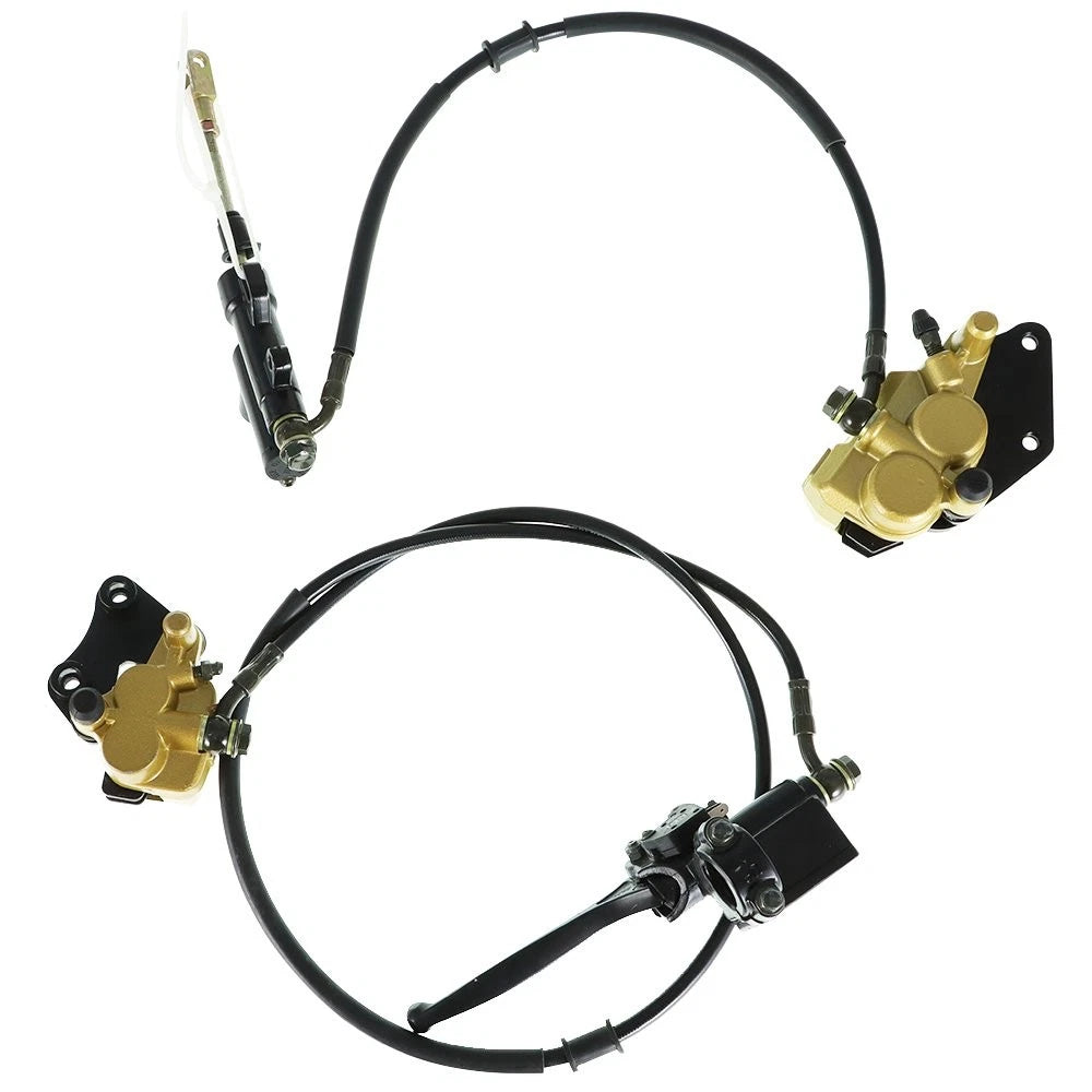 Hydraulic Front & Rear Brake Caliper for 50cc 110cc 125cc Dirt Bikes