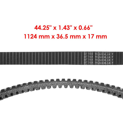 Drive Belt for Arctic Cat XF7000 ZR7000 M7000 (2014–2017) RM1700BT151ZP