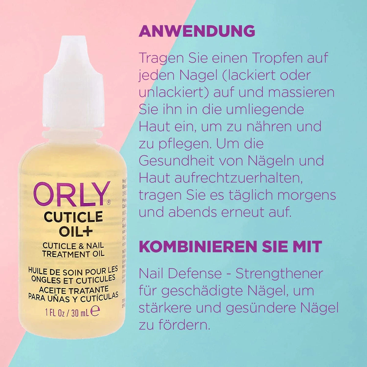 Cuticle Oil for Women (1 oz)