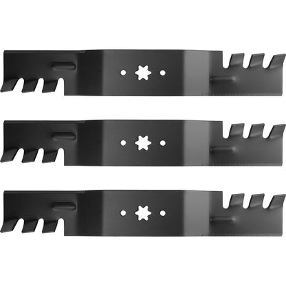 Set of 3 Mower Blades for MTD Cub Cadet 54"