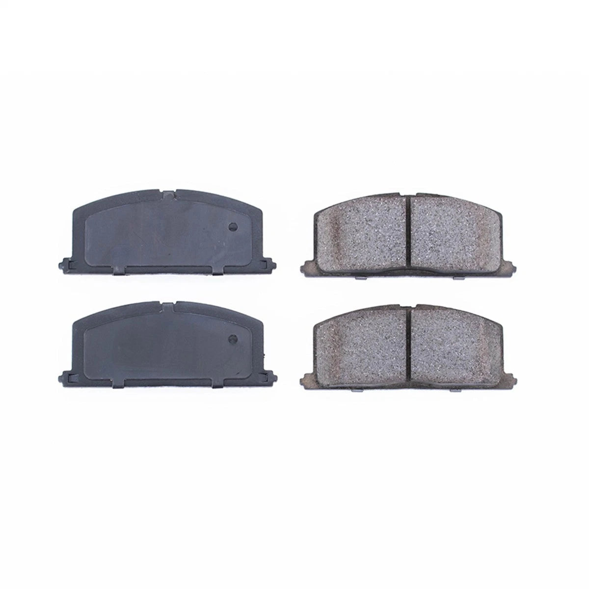 2X Powerstop Brake Pad Set Front for Chevy Toyota Tercel Paseo (1990–1999) 16-242, SSCP242, EHT242H