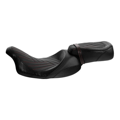 Rider Passenger Seat for Harley Touring Electra Street Road Glide (2009–2023)