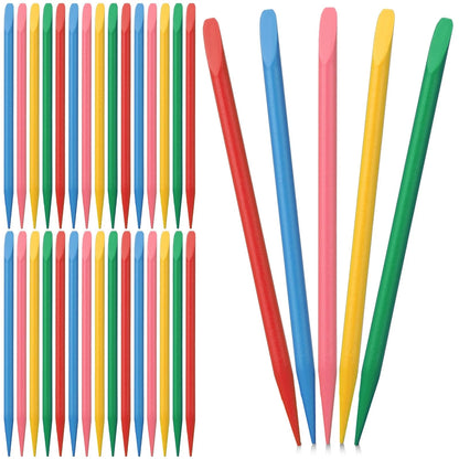 30 Pcs Colorful Wooden Stylus for 4.7 Inches