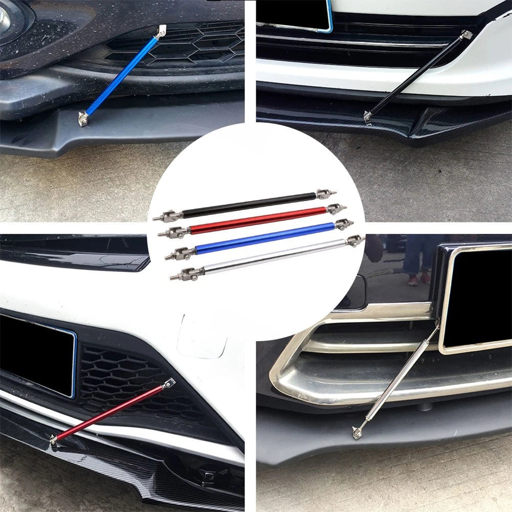 2X Adjustable Front Lip Splitter Support Rods for Car Exterior Stability