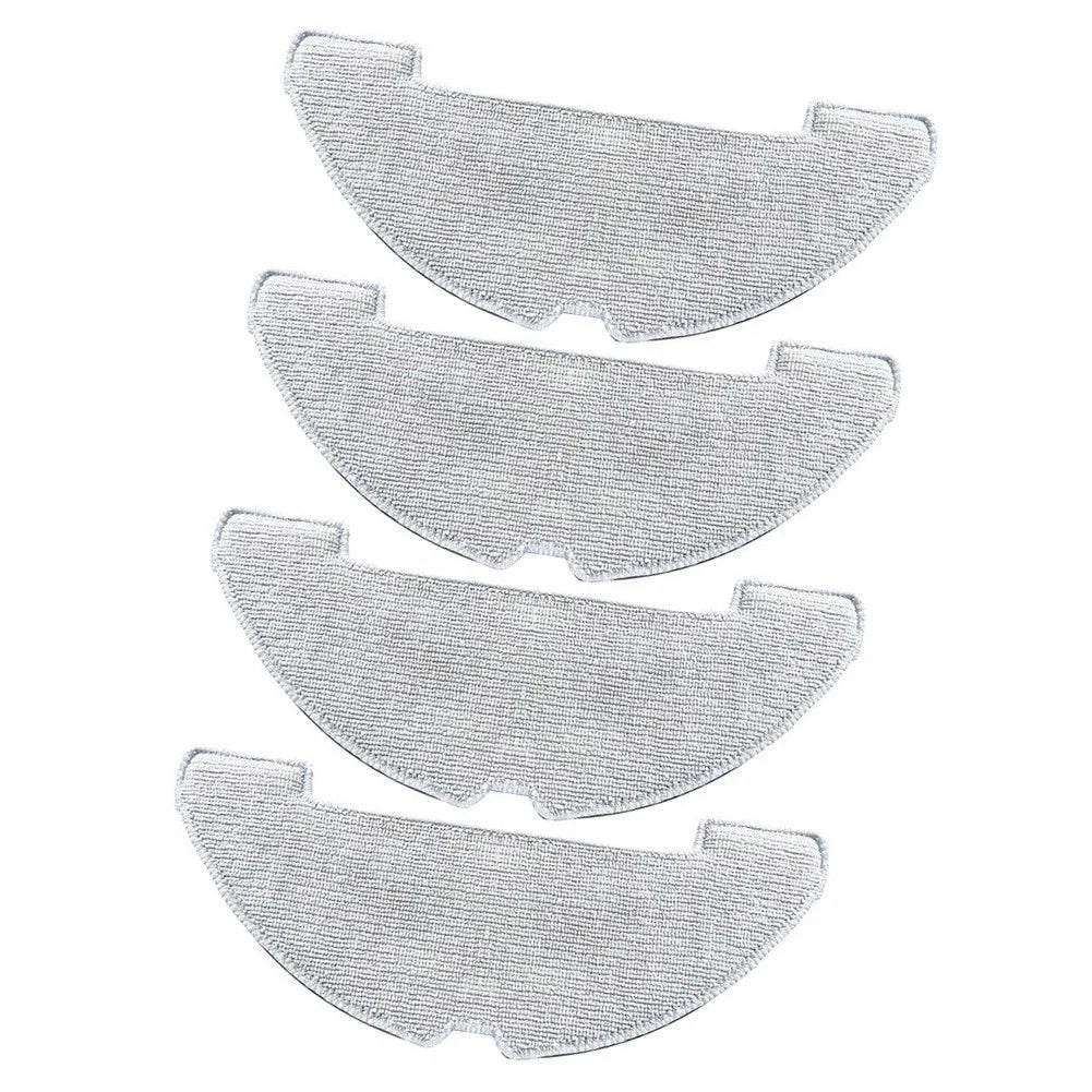 Set of 4 Microfiber Mop Cloths for VONKO S6 Pro (Robot Vacuum)