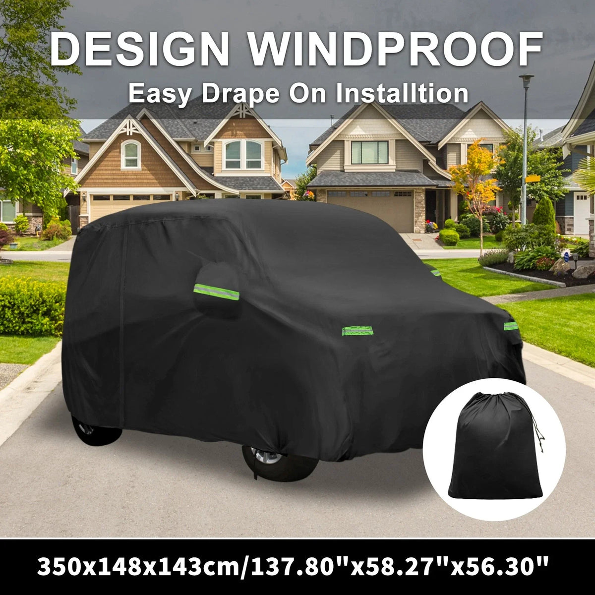 Waterproof Car Cover for Honda N-WGN (350x148x143cm)