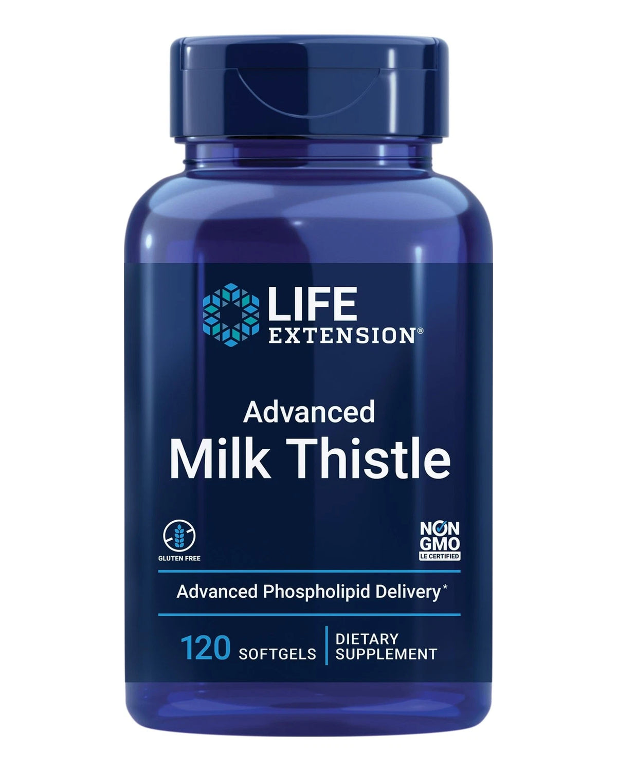 Life Extension Advanced Milk Thistle for Liver Support 120 Count
