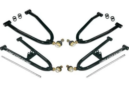 Set of 2 LSR Sport Extended MX A-Arms for Yamaha Raptor 125 250 (2006–2014)