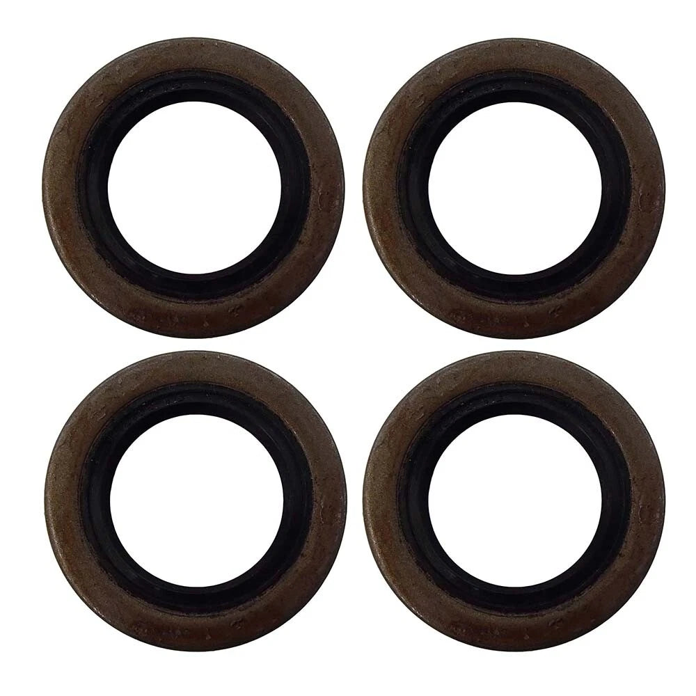 Set of 4 Double Lip Grease Seals for 2000lb Trailer Axles (BT8 Spindle)